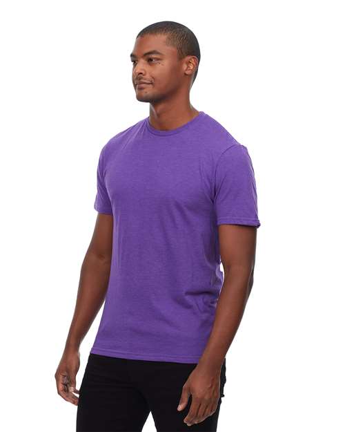 Heather Purple Epic CVC T-Shirt - T1001