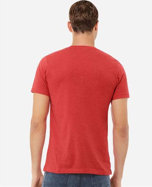 Heather Red CVC Jersey Tee - 3001CVC