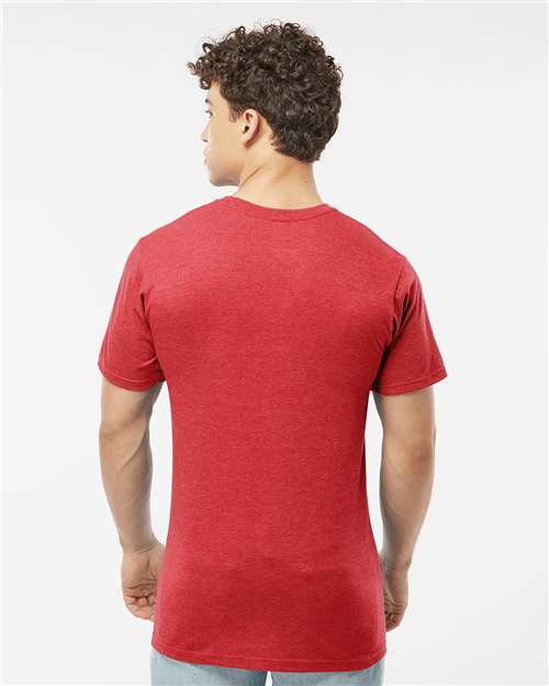 Heather Red Heavyweight Jersey T-Shirt - 290