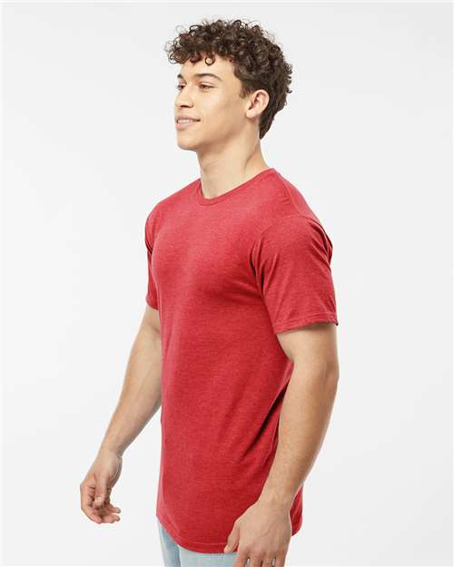 Heather Red Heavyweight Jersey T-Shirt - 290
