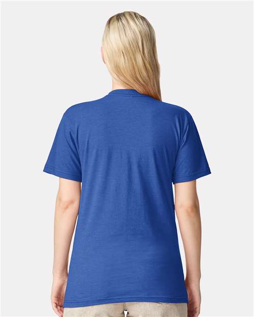 Heather Royal Blue CVC Tee - 2001CVC