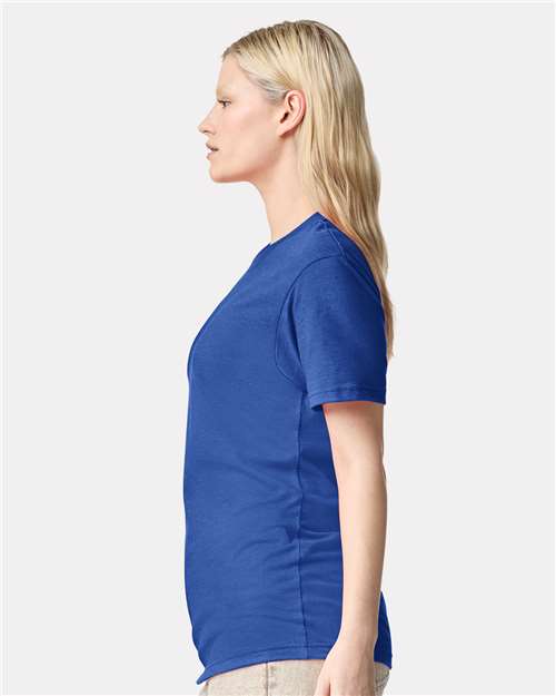 Heather Royal Blue CVC Tee - 2001CVC