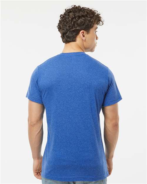 Heather Royal Poly-Rich T-Shirt - 241