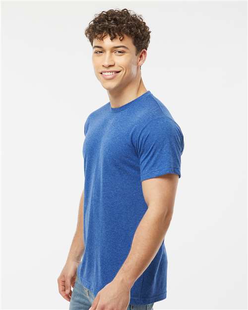 Heather Royal Poly-Rich T-Shirt - 241