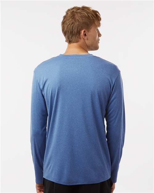 Heather Royal Pro-Lock Performance Long Sleeve T-Shirt - 48400