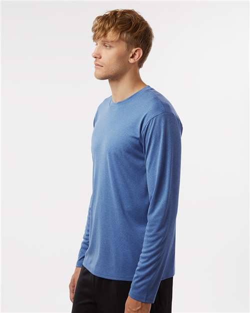 Heather Royal Pro-Lock Performance Long Sleeve T-Shirt - 48400