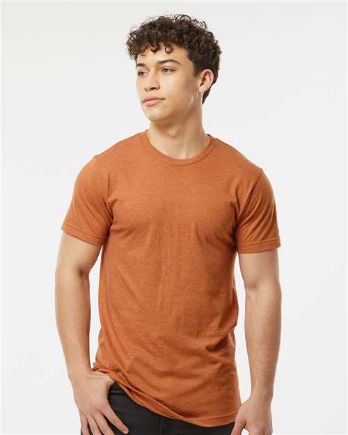 Heather Rust Fine Jersey T-Shirt - 202