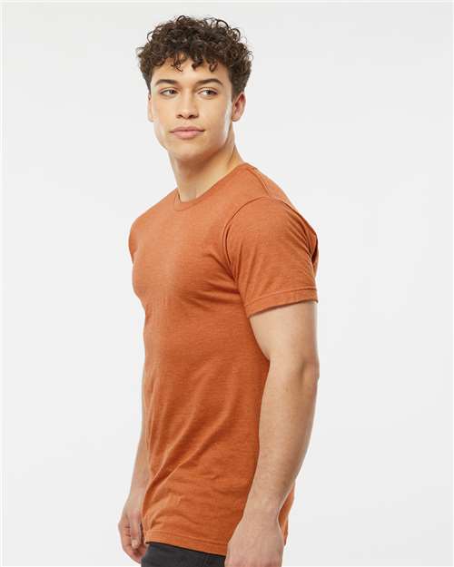 Heather Rust Fine Jersey T-Shirt - 202
