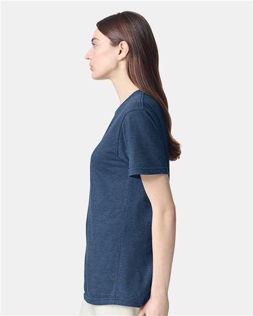 Heather Sea Blue CVC Tee - 2001CVC