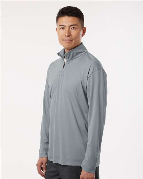 Heather Steel Pro-Lock Performance Quarter-Zip Pullover - 41870