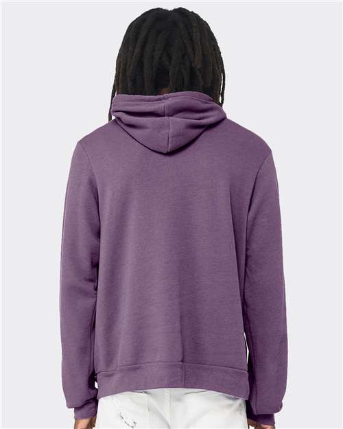 Heather Team Purple Sponge Fleece Hoodie - 3719