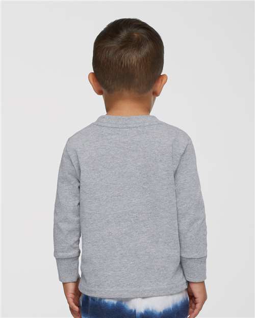 Heather Toddler Cotton Jersey Long Sleeve Tee - 3311