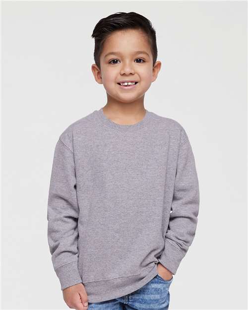 Heather Toddler Fleece Crewneck Sweatshirt - 3317