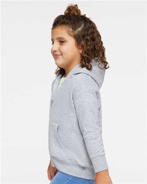 Heather Toddler Full-Zip Fleece Hoodie - 3346
