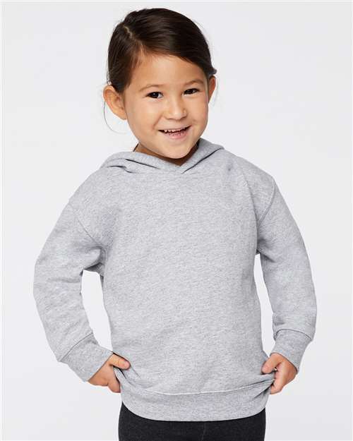 Heather Toddler Pullover Fleece Hoodie - 3326