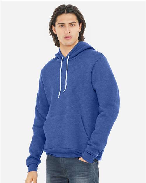 Heather True Royal Sponge Fleece Hoodie - 3719