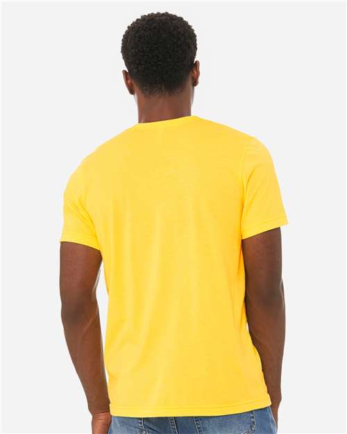 Heather Yellow CVC Jersey Tee - 3001CVC