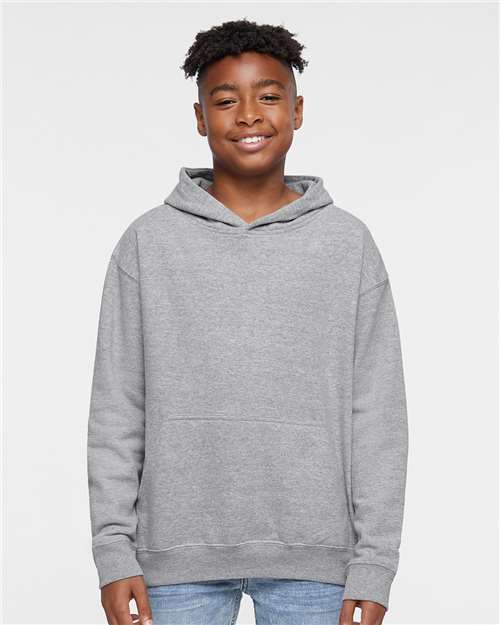 Heather Youth Fleece Hoodie - 2296