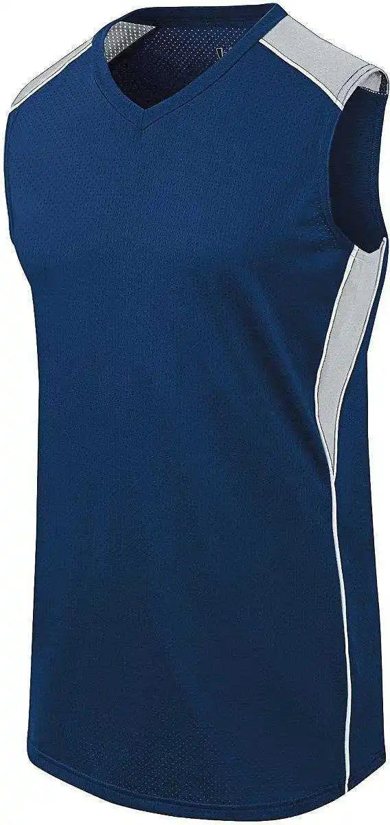 High Five 312162 Womens Dynamite Jersey - Navy Silver Gray White