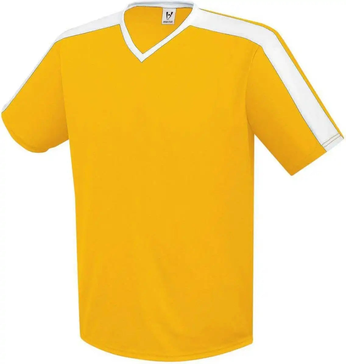 High Five 322730 Genesis Jersey Adult - Athletic Gold White
