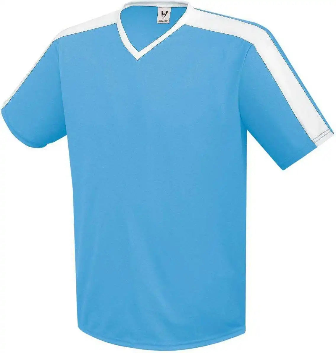 High Five 322730 Genesis Jersey Adult - Columbia Blue White