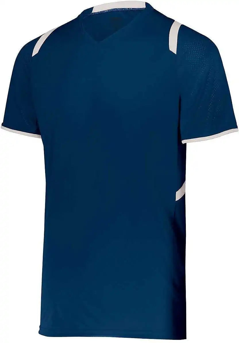 High Five 322960 Millennium Soccer Jersey - Navy White - Adult 2xl