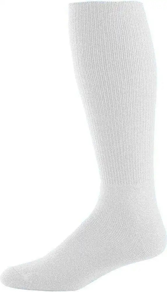 High Five 328030 Athletic Knee Sock - White
