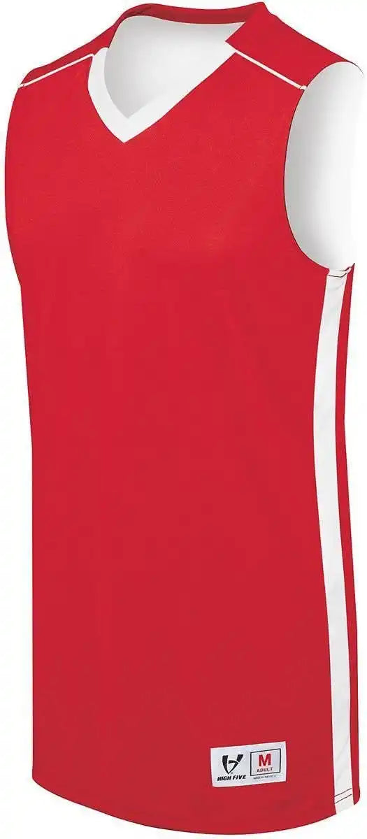 High Five 332402 Womens Competition Jersey - Scarlet White