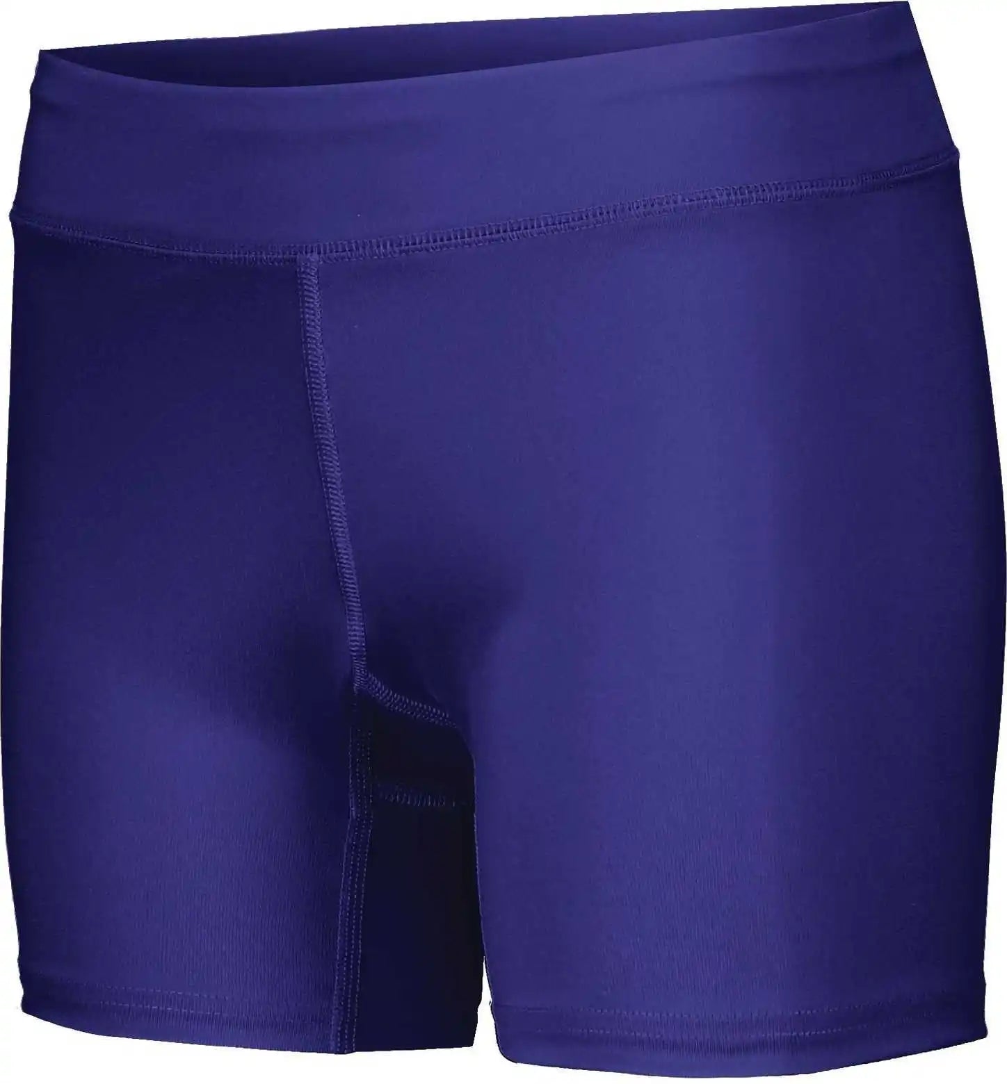 Holloway 221338 Ladies Pr Max Compression Shorts - Purple - 2xl