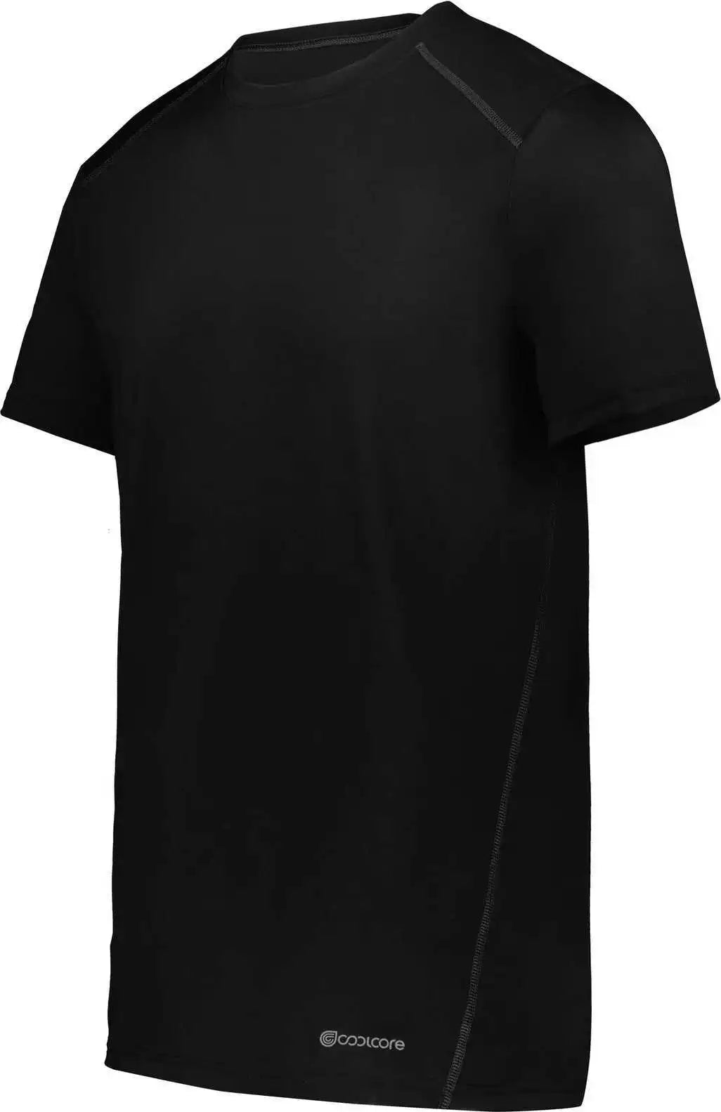 Holloway 222236 Youth Coolcore Essential Tee - Black