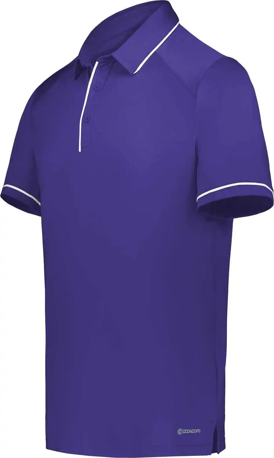 Holloway 222518 Coolcore Performance Polo - Purple White