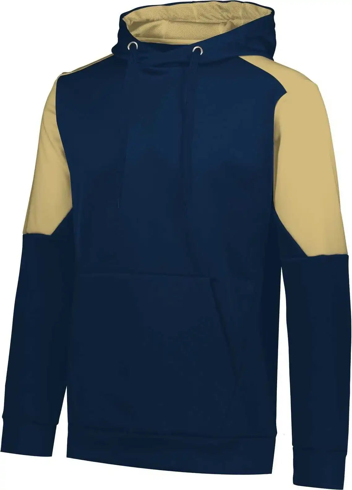 Holloway 222640 Youth Blue Chip Hoodie - Navy Vegas Gold