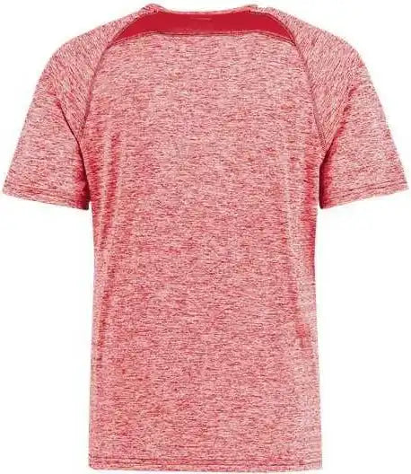 Holloway 222671 Youth Electrify Coolcore T-shirt - Scarlet Heather