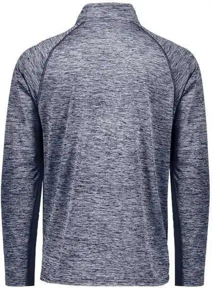 Holloway 222674 Youth Electrify Coolcore Quarter-zip Pullover - Navy Heather