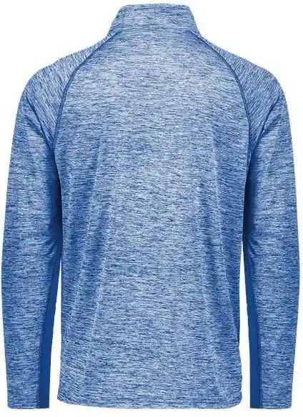 Holloway 222674 Youth Electrify Coolcore Quarter-zip Pullover - Royal Heather