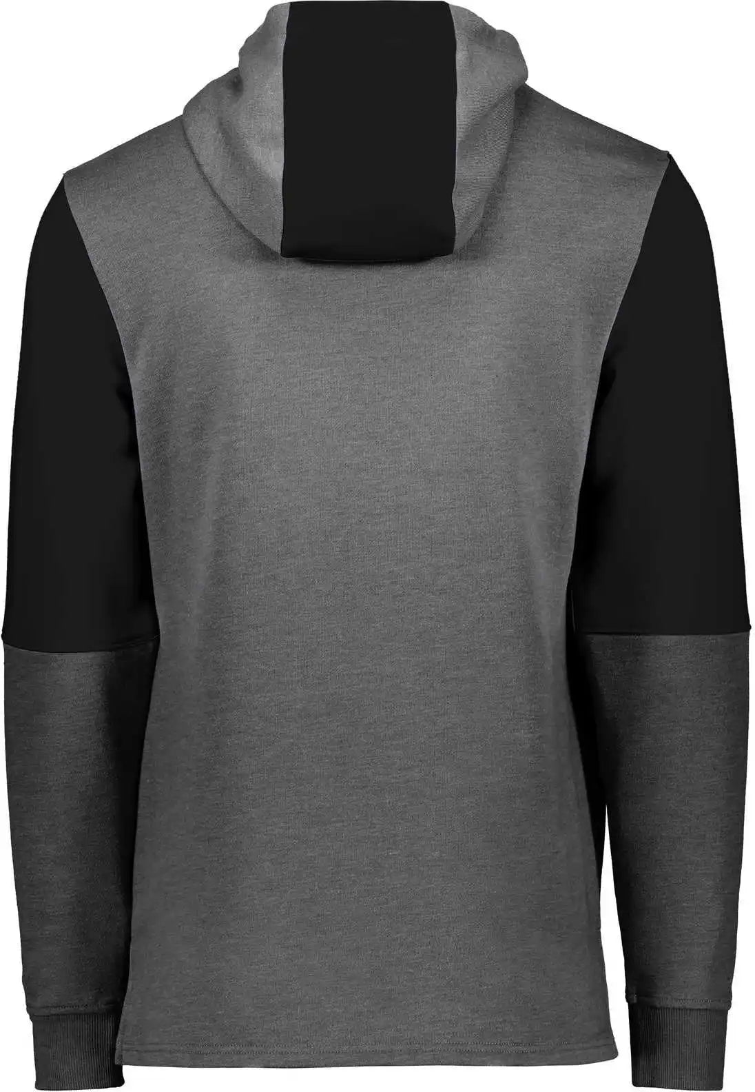 Holloway 222681 Youth Ivy League Team Hoodie - Carbon Heather Black