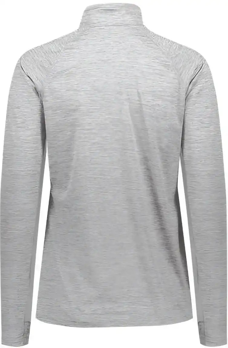 Holloway 222774 Women’s Electrify Coolcore Quarter-zip Pullover - Athletic Gray Heather