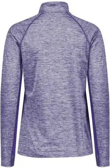 Holloway 222774 Women’s Electrify Coolcore Quarter-zip Pullover - Purple Heather