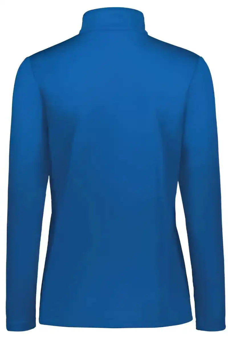 Holloway 222791 Women’s Prism Bold Quarter-zip Pullover - Royal White