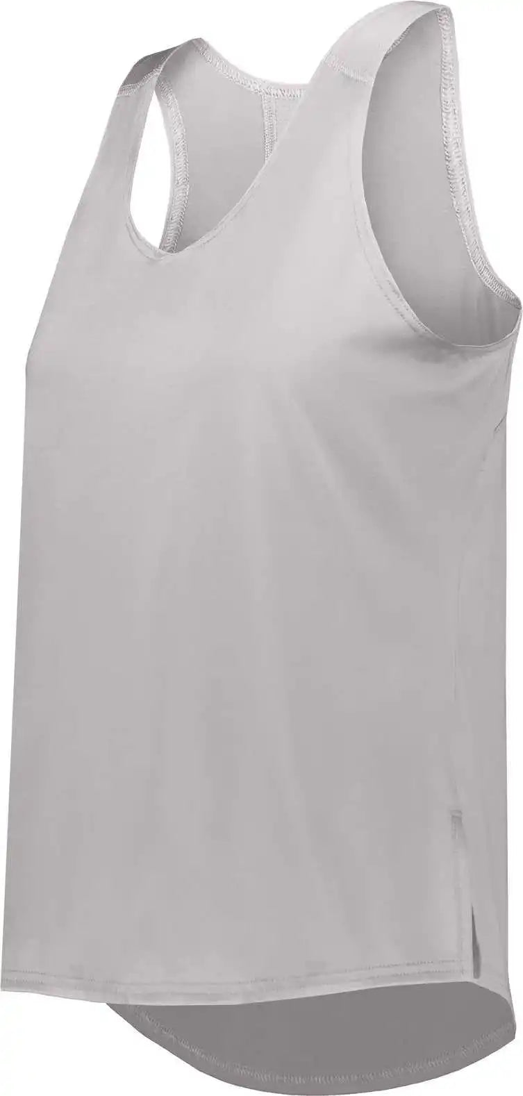 Holloway 222877 Girls Coolcore Tank - Athletic Grey