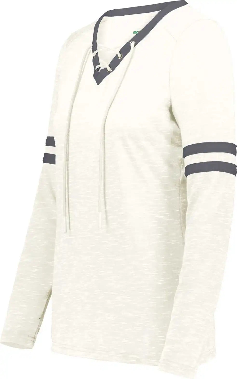 Holloway 223246 Ladies Monterey Long Sleeve Tee - Birch Heather Carbon
