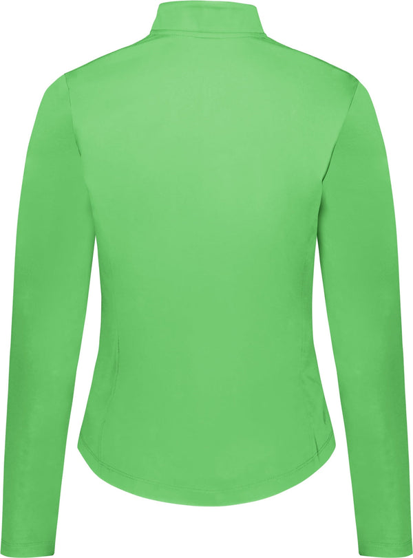Holloway 223327 Ladies Court Quarter-Zip Pullover - Retro Green