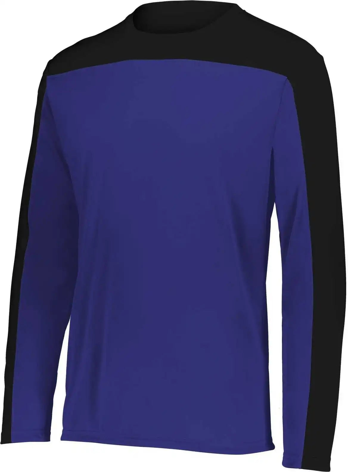 Holloway 223502 Momentum Team Long Sleeve Tee - Purple Black