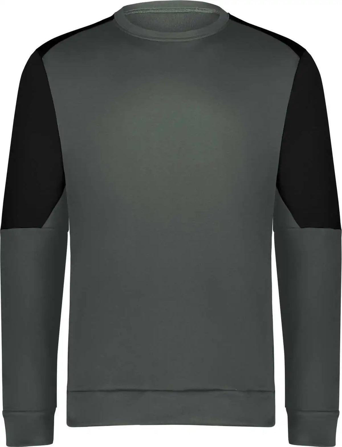 Holloway 223525 Momentum Team Fleece Crew - Iron Black