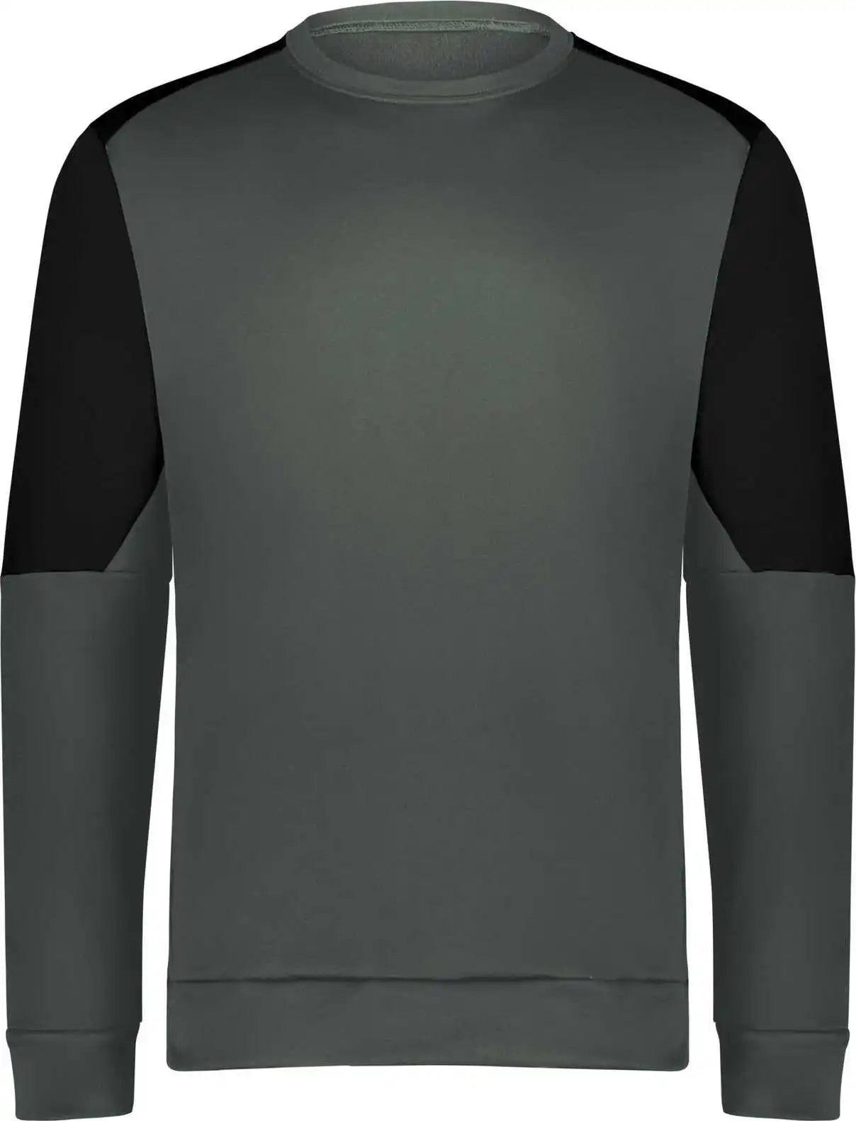 Holloway 223525 Momentum Team Fleece Crew - Iron Black