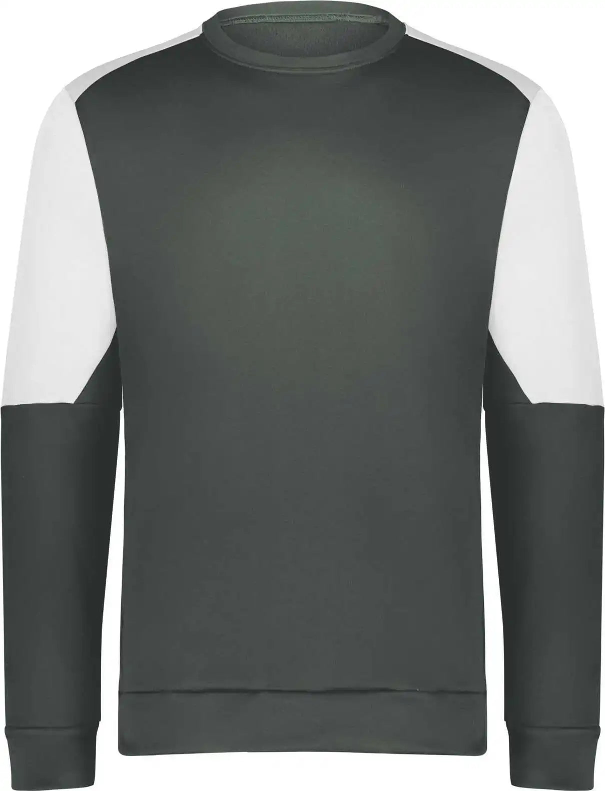 Holloway 223525 Momentum Team Fleece Crew - Iron White