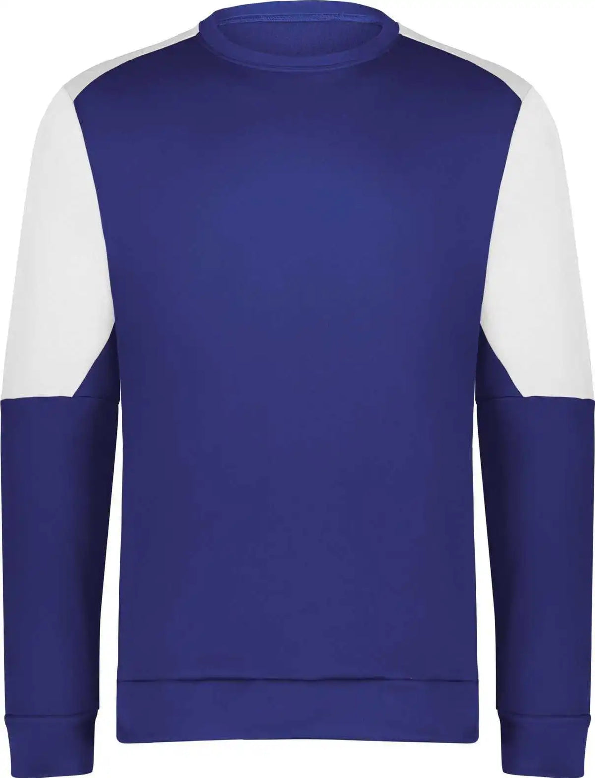 Holloway 223525 Momentum Team Fleece Crew - Purple White