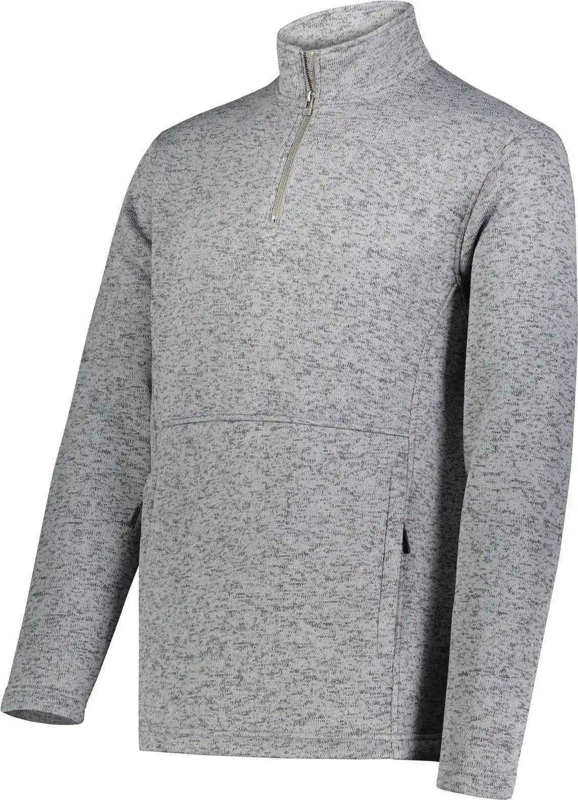 Holloway 223540 Alpine Sweater Fleece 1/4 Zip Pullover - Graphite Heather