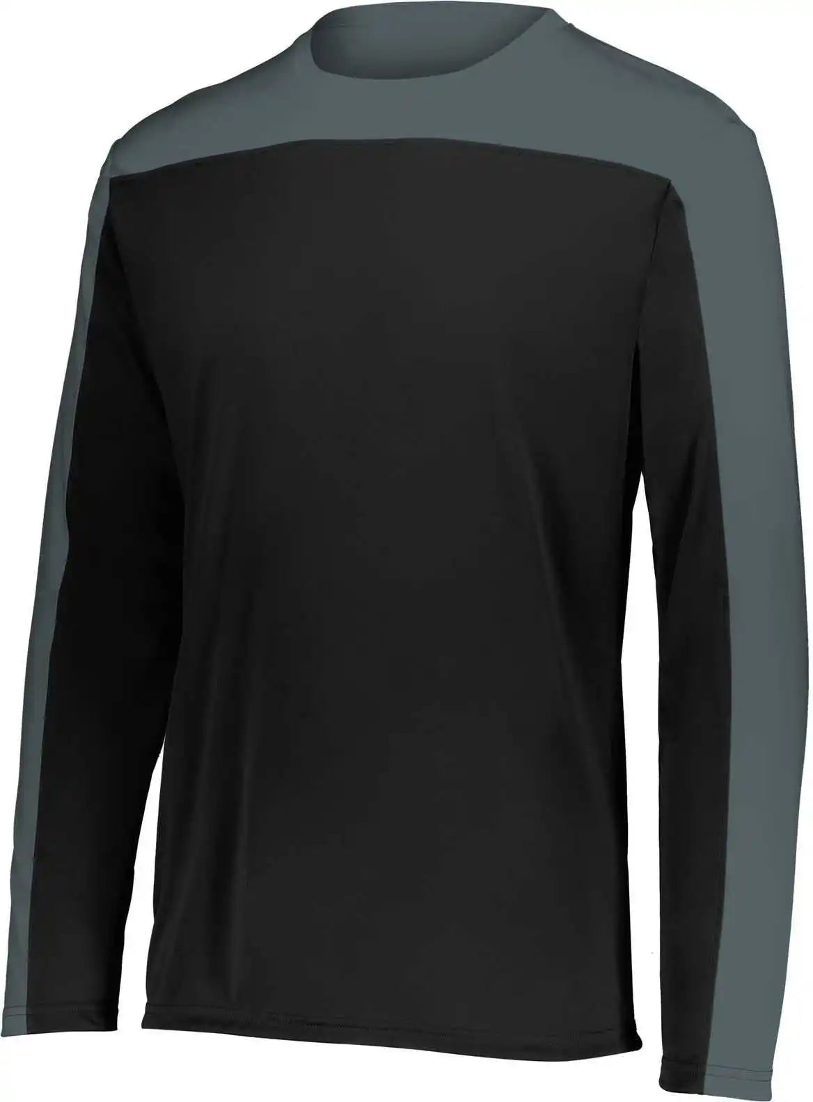 Holloway 223602 Youth Momentum Team Long Sleeve Tee - Black Iron