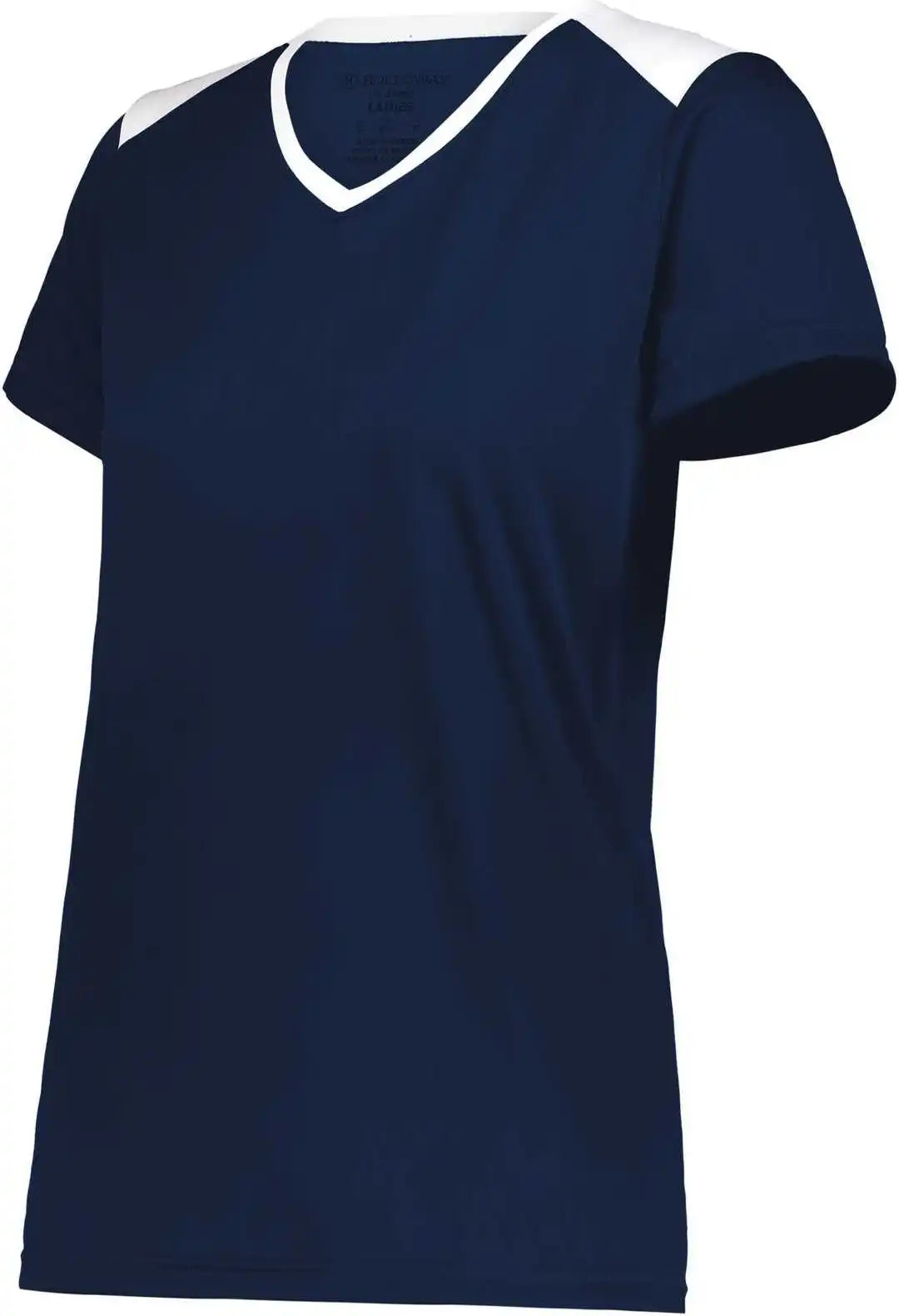 Holloway 223701 Ladies Momentum Team Tee - Navy White